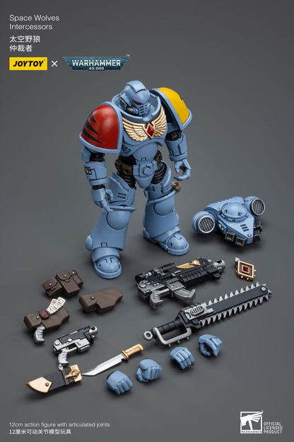 Warhammer 40k Action Figure 1/18 Space Wolves Intercessors 12 cm - M 6