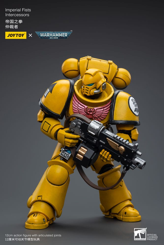 Warhammer 40k Action Figure 1/18 Imperial Fists Intercessors 12 cm - M 5