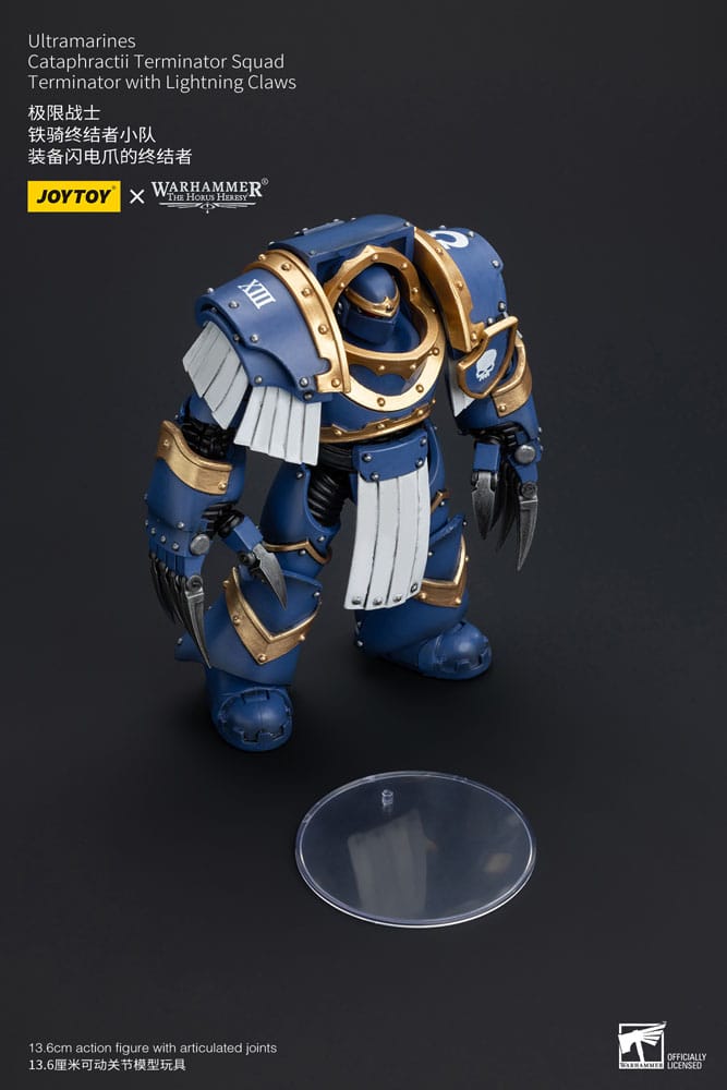 Warhammer The Horus Heresy Action Figure 1/18 Ultramarines Cataphractii Terminator Squad Terminator With Lightning Claws 14 Cm - M 5