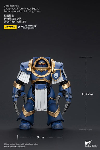 Warhammer The Horus Heresy Action Figure 1/18 Ultramarines Cataphractii Terminator Squad Terminator With Lightning Claws 14 Cm - M 6