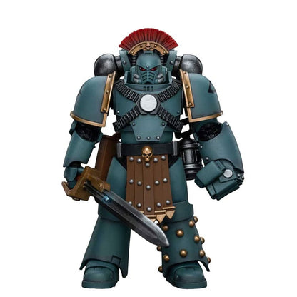 Warhammer The Horus Heresy Action Figure 1/18 Sons of Horus MKIV Tactical Squad Sergeant with Power Fist 12 cm - M 1