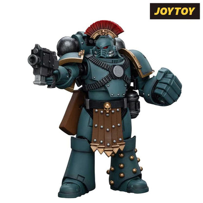 Warhammer The Horus Heresy Action Figure 1/18 Sons of Horus MKIV Tactical Squad Sergeant with Power Fist 12 cm - M 4