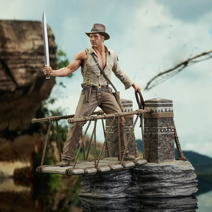 Indiana Jones and the Temple of Doom Deluxe Gallery PVC Statue Rope Bridge 28 cm - M 4