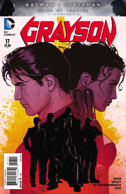 2016 - Grayson #17 Var. A - You Can Take The Spy Out Of The Shadow... - M - ENG - PRE-ORDER 1