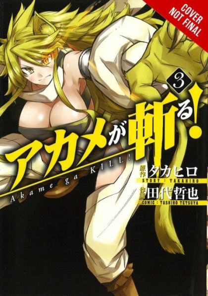 2015 - Akame Ga Kill #3 - M - ENG - PRE-ORDER 1