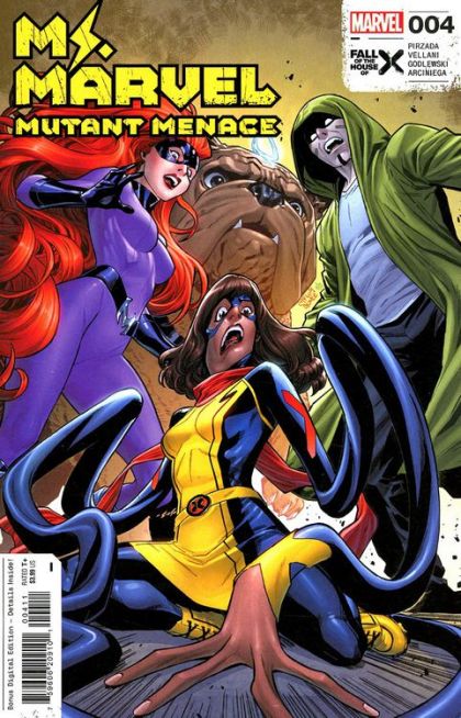 2024 - Marvel Comics - ON DEMAND - Ms. Marvel: Mutant Menace #4 Var. A - M - Eng 1