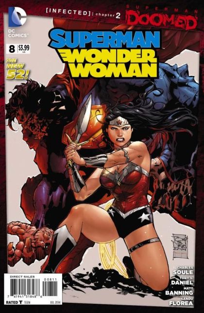 2014 - Superman / Wonder Woman #8 Var. A - Chapter 2: Evolutions - M - ENG - PRE-ORDER 1