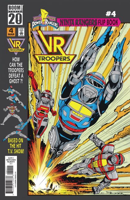 2025 - Mighty Morphin Power Rangers: Ninja Rangers / VR Troopers #4 Var. C - Loyalty / Ghost of a Chance - M - ENG - PRE-ORDER 1
