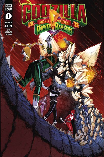 2024 - IDW Publishing - ON DEMAND - Godzilla vs. Mighty Morphin Power Rangers, Vol. 2 #1 Var. B - M - Eng 1