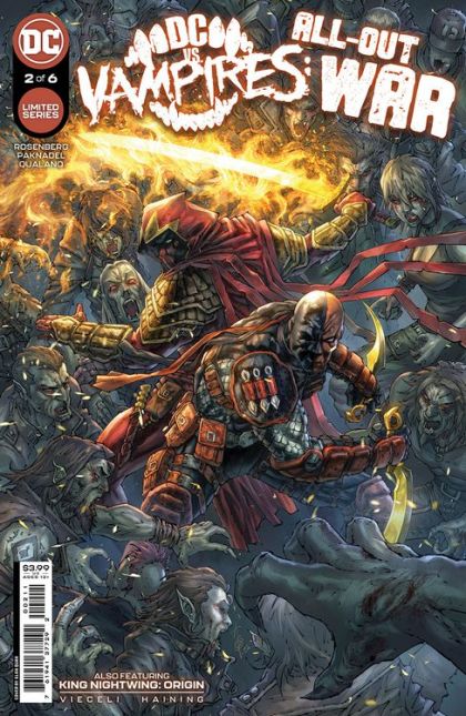 2022 - DC vs. Vampires: All-Out War #2 Var. A - All-Out War, Part 2 / Dark Birth, Part 1 - M - ENG - PRE-ORDER 1