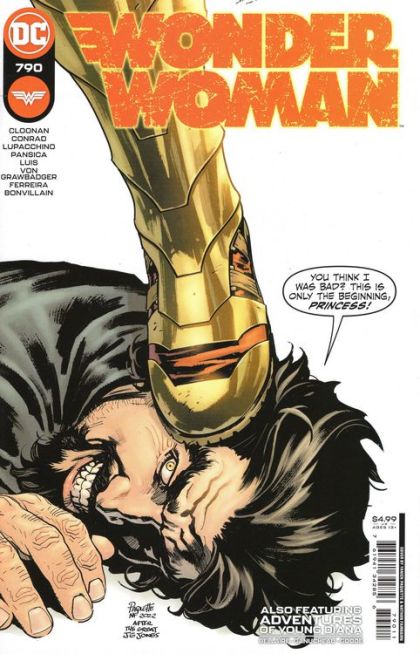 2022 - Wonder Woman, Vol. 5 #790 Var. A - The Villainy of Our Fears Finale / Hell Hath No Fury - M - ENG - PRE-ORDER 1