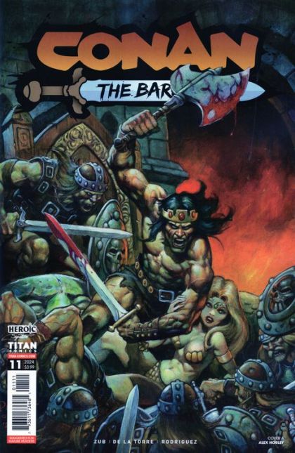 2024 - Conan the Barbarian (Titan Comics) #11 Var. A - Part III: Call From The Depths - M - ENG - PRE-ORDER 1