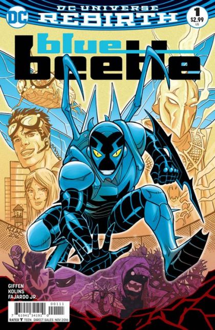 2016 - Blue Beetle, Vol. 10 #1 Var. A - Deja Blue - M - ENG - PRE-ORDER 1