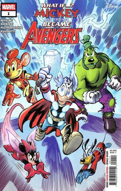2025 - What If...? Mickey & Friends Became Avengers #1 Var. A - M - ENG 1