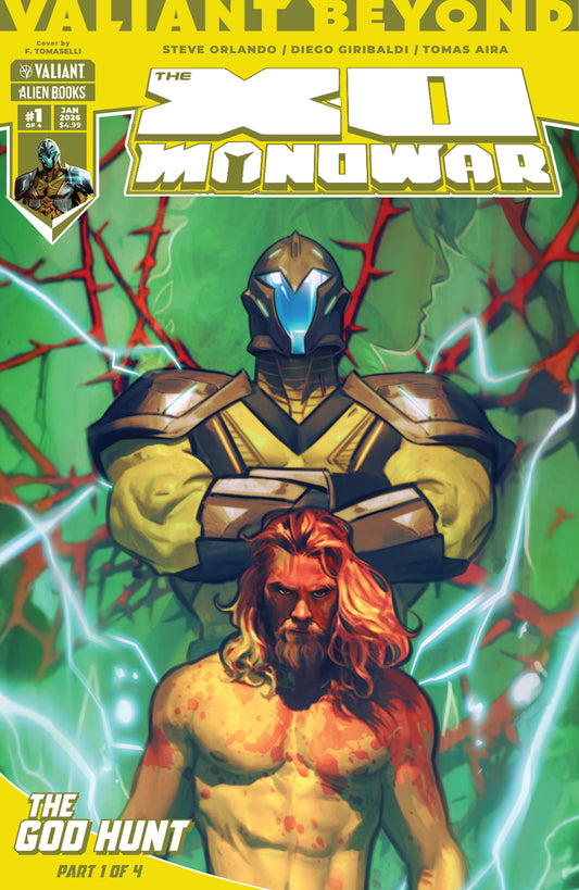 2025 - Valiant Beyond: The X-O Manowar #5 - The God Hunt #1 Cvr A Francesco Tomaselli - M - ENG 1