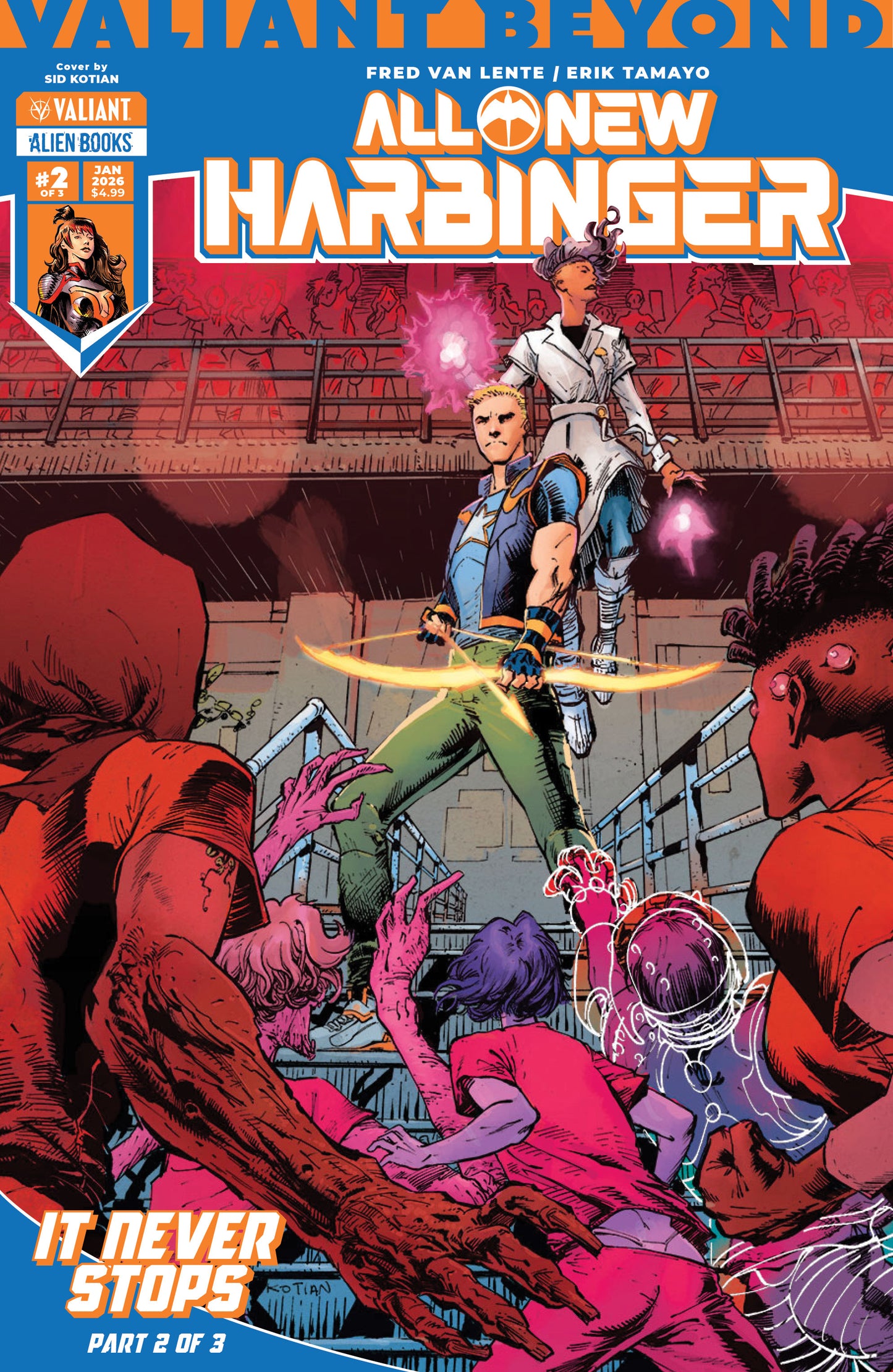 2025 - Valiant Beyond: All-New Harbinger #5 - It Never Stops #2 Cvr B Sid Kotian Var - M - ENG 1