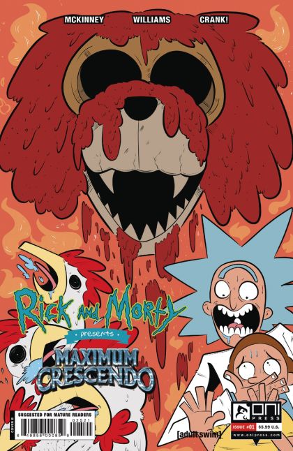 2024 - Oni Press - ON DEMAND - Rick & Morty Presents Maximum Crescendo #1 Var. B - M - Eng 1