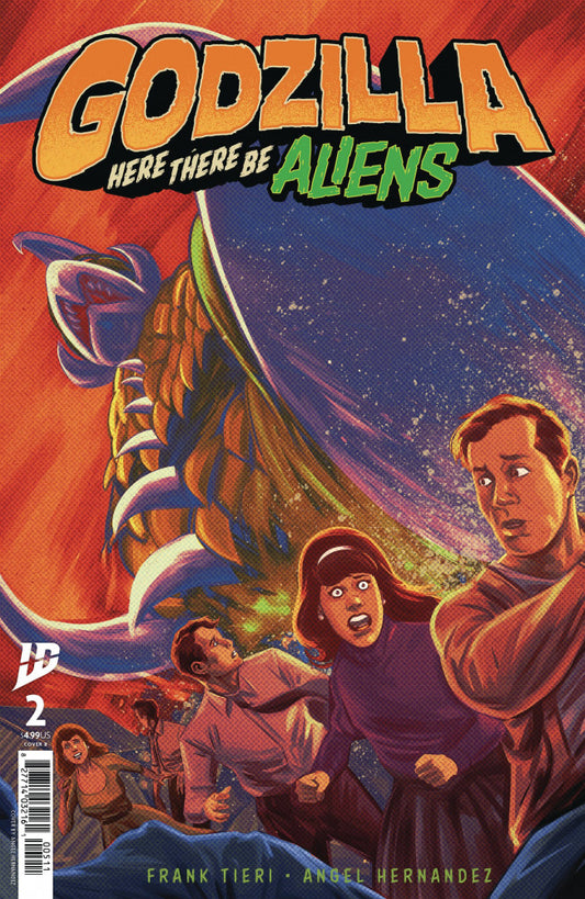 2025 - Godzilla: Here There Be Aliens #2 Var. B - M - ENG