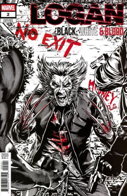 2026 - Logan: Black, White &amp; Blood #2 Var. B - "First Kiss" / "One Last Crossing" / "The Children of the Altered Mind" - M - ENG 1