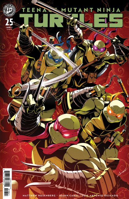 Teenage Mutant Ninja Turtles #25 Cvr B Godtail Var - M - ENG - PROMO 1