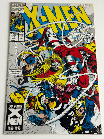 1993 - X-Men, Vol. 1 #18 Var. A - Part 2: The Crops Mature - NM- - ENG 1