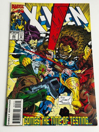 1993 - X-Men, Vol. 1 #23 Var. A - Leaning Towards Oneself - NM- - ENG 1