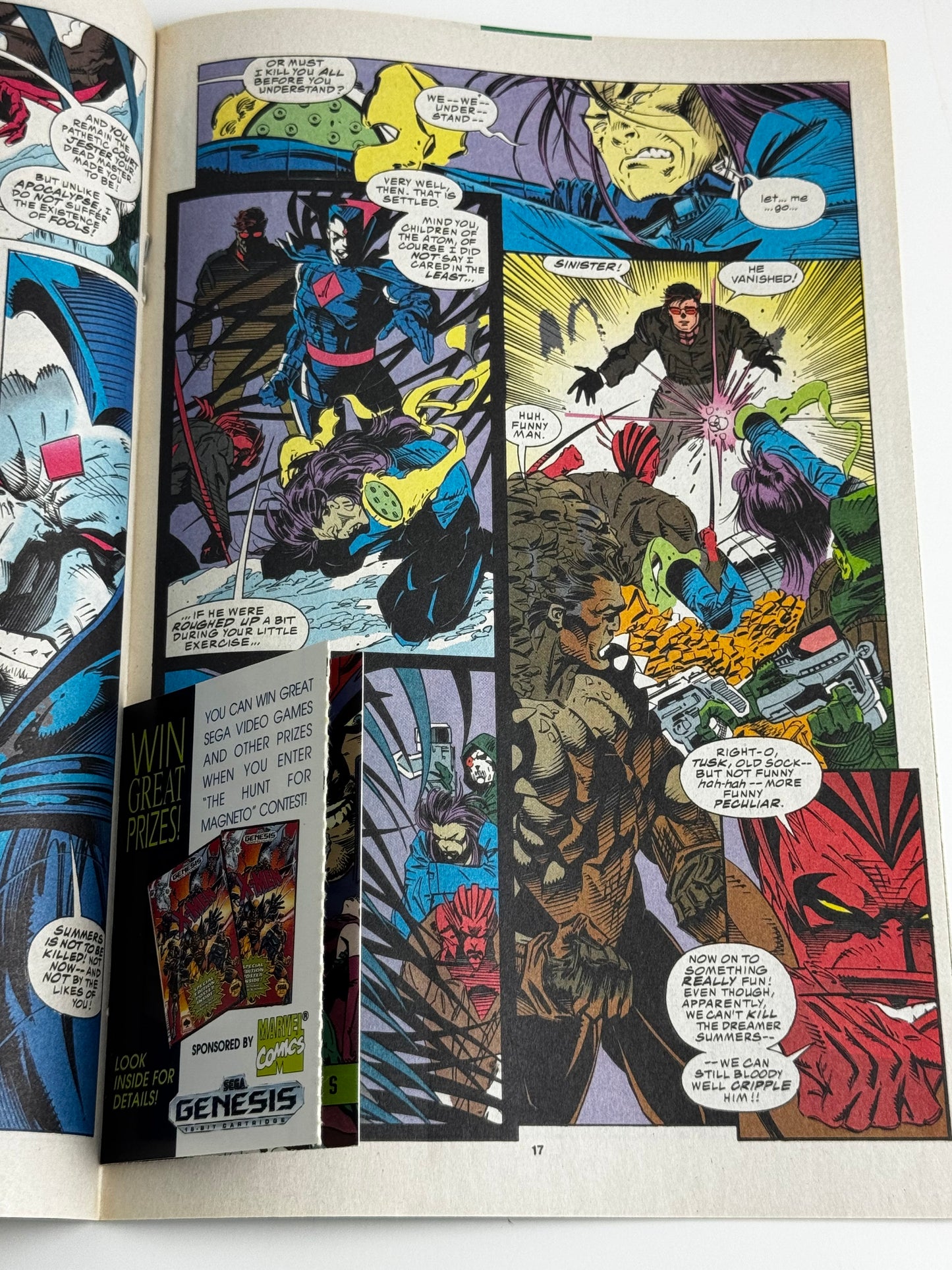 1993 - X-Men, Vol. 1 #23 Var. A - Leaning Towards Oneself - NM- - ENG 3
