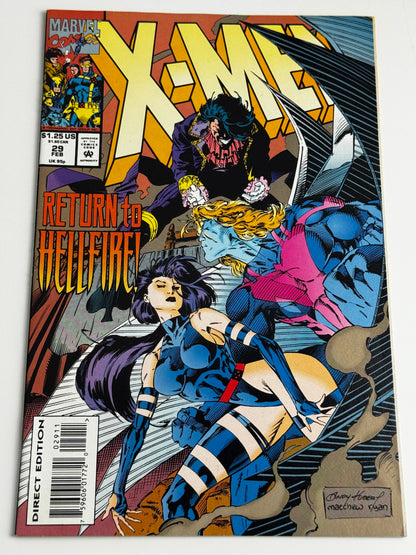 1993 - X-Men, Vol. 1 #29 Var. A - Return to Hellfire! - NM- - ENG 1