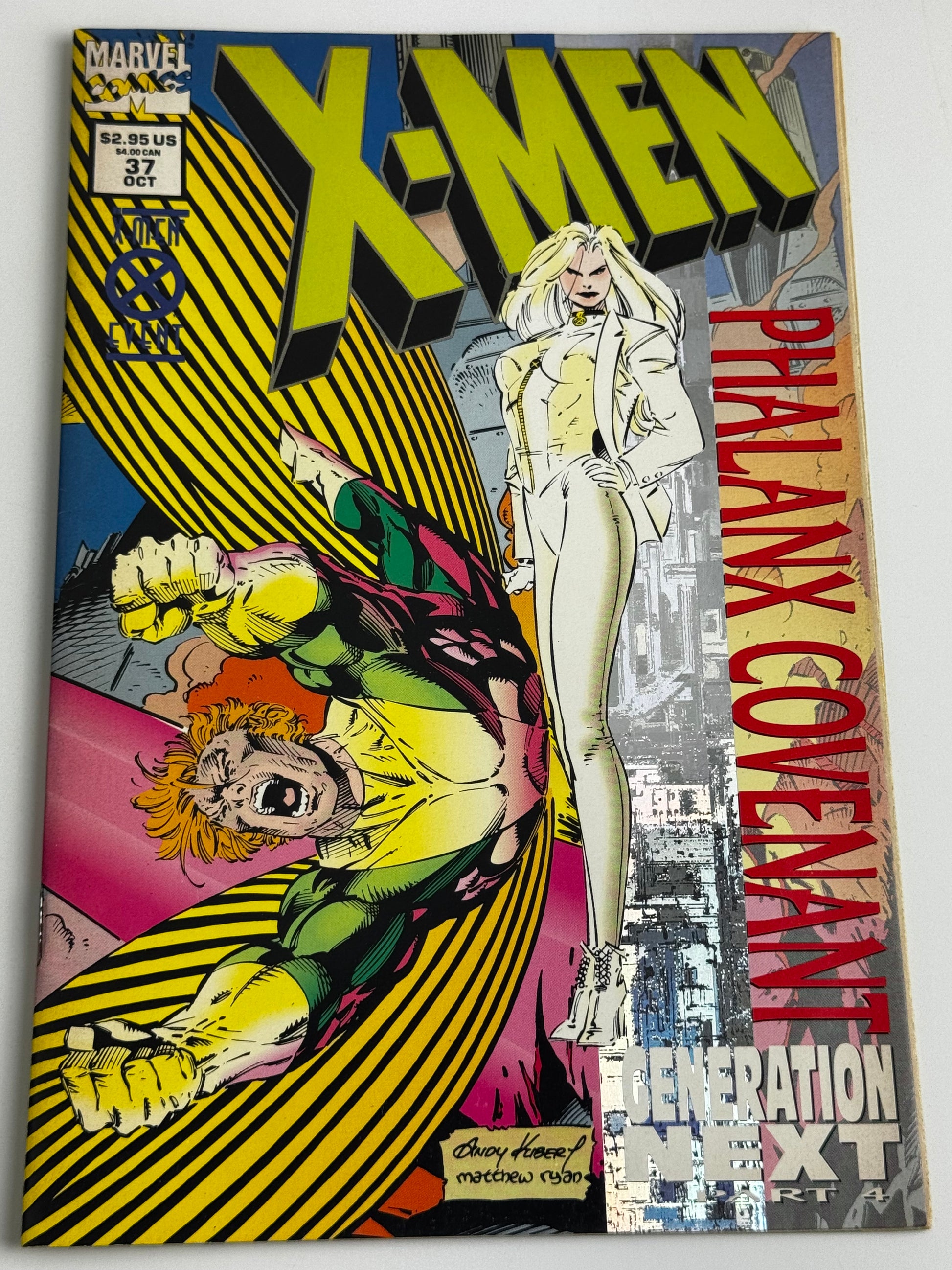 1994 - X-Men, Vol. 1 #37 Var. B - Part 4: The Currents Shift - NM- - ENG 1