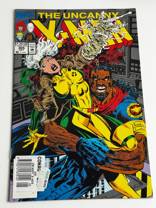 1993 - Uncanny X-Men, Vol. 1 #305 Var. A - The Measure of the Man - NM- - ENG 1