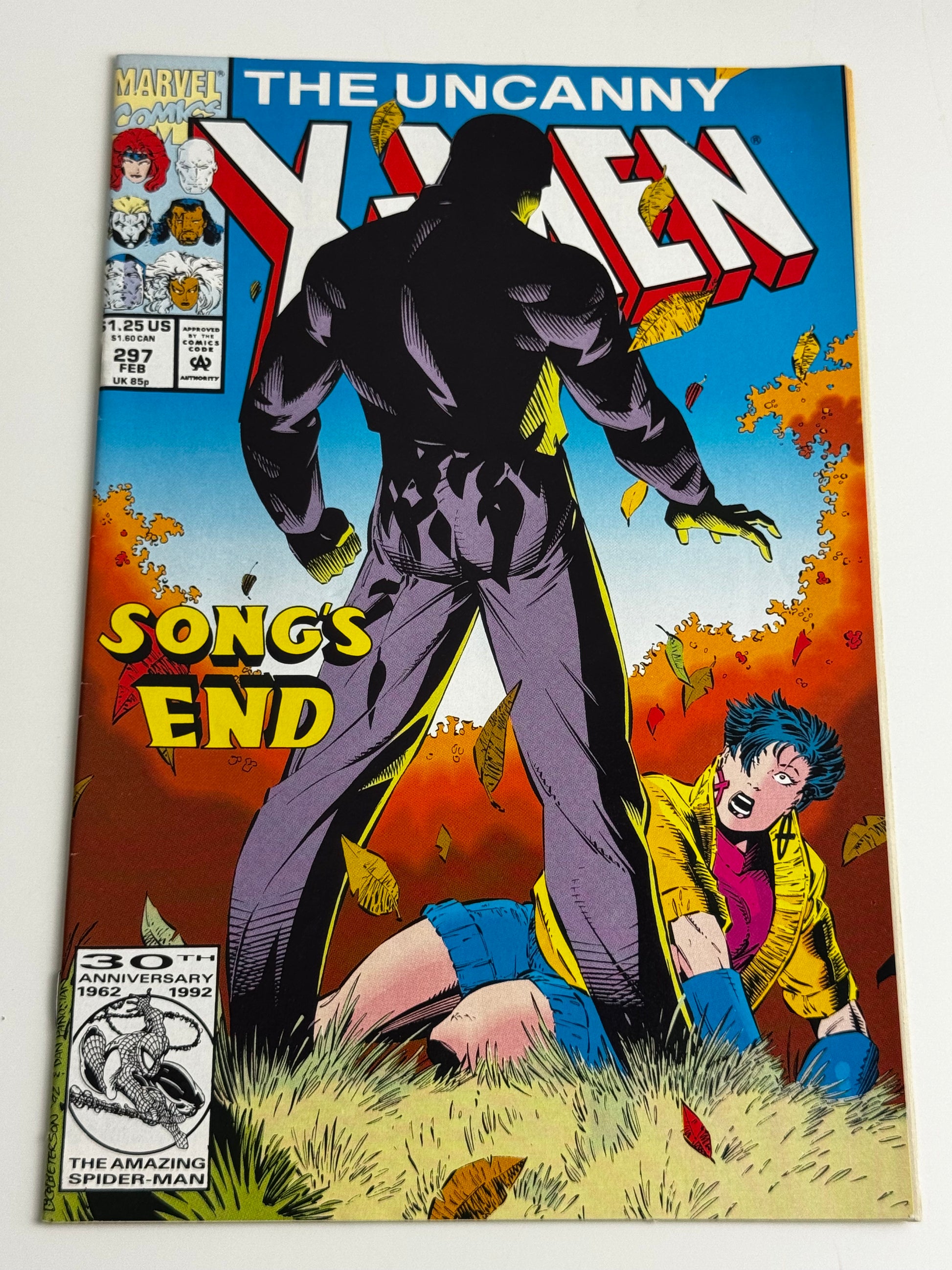1992 - Uncanny X-Men, Vol. 1 #297 Var. A - Epilogue: Up and Around - NM- - ENG 1