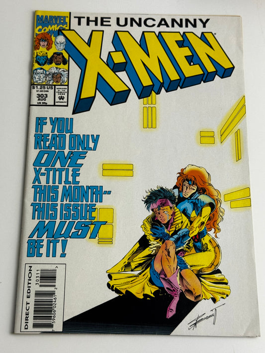 1993 - Uncanny X-Men, Vol. 1 #303 Var. A - Going Through The Motions - NM- - ENG 1