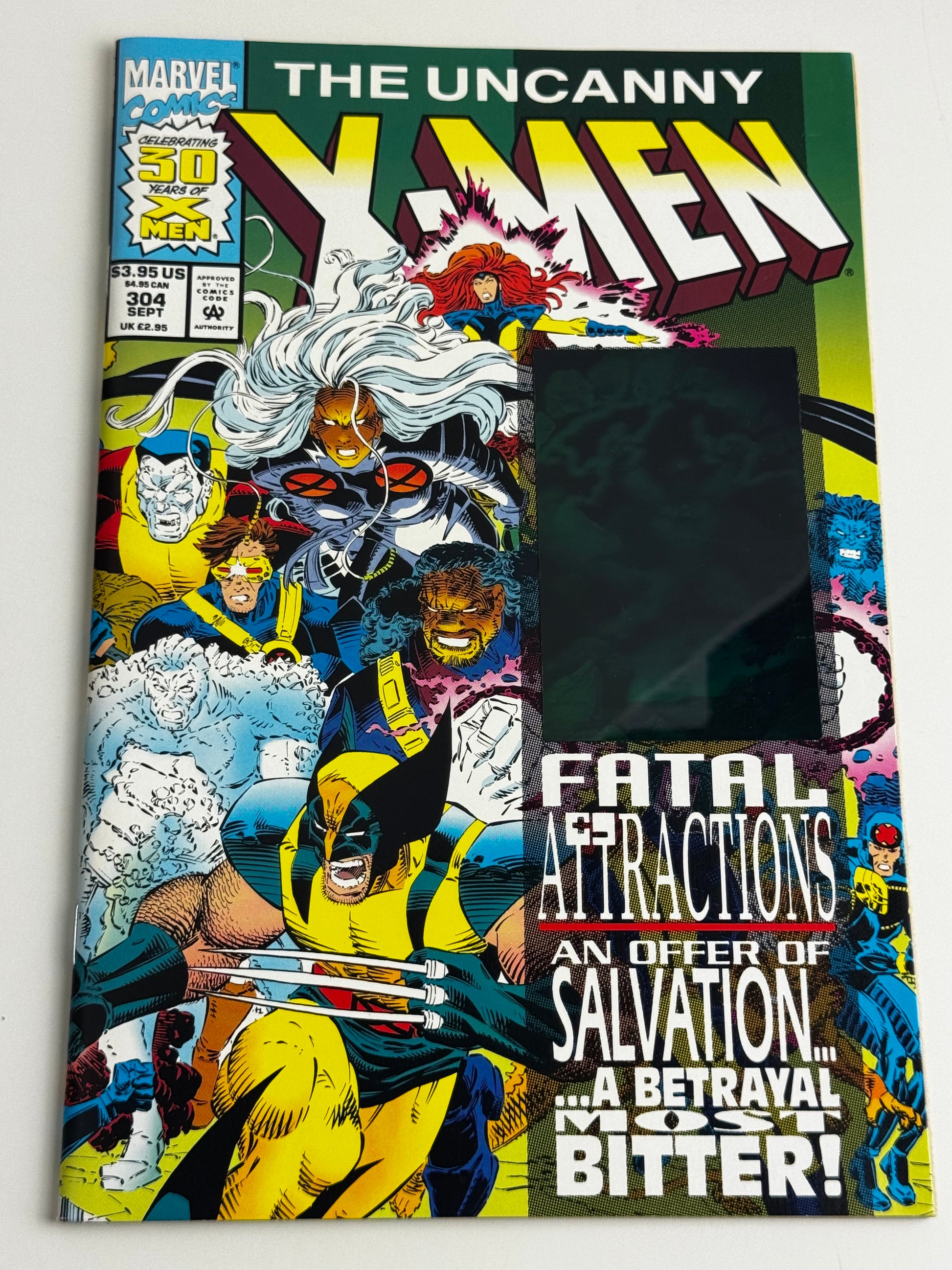 1993 - Uncanny X-Men, Vol. 1 #304 Var. A - Part 3: For What I Have Done - NM- - ENG 1
