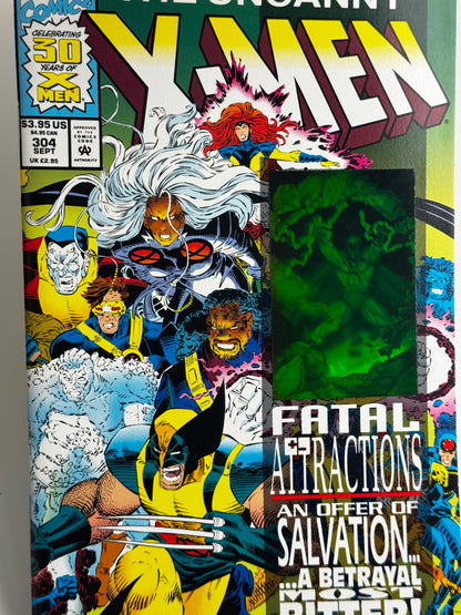 1993 - Uncanny X-Men, Vol. 1 #304 Var. A - Part 3: For What I Have Done - NM- - ENG 3