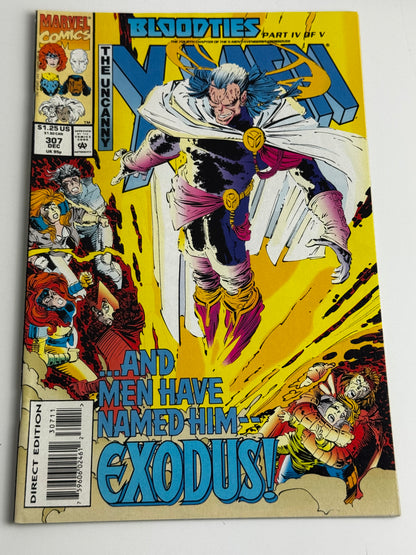 1993 - Uncanny X-Men, Vol. 1 #307 Var. A - Part 4: Night and Fog - NM- - ENG 1