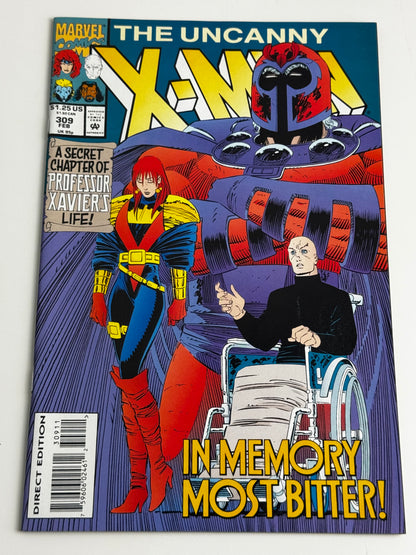 1993 - Uncanny X-Men, Vol. 1 #309 Var. A - ...When The Tigers Come At Night! - NM- - ENG 1