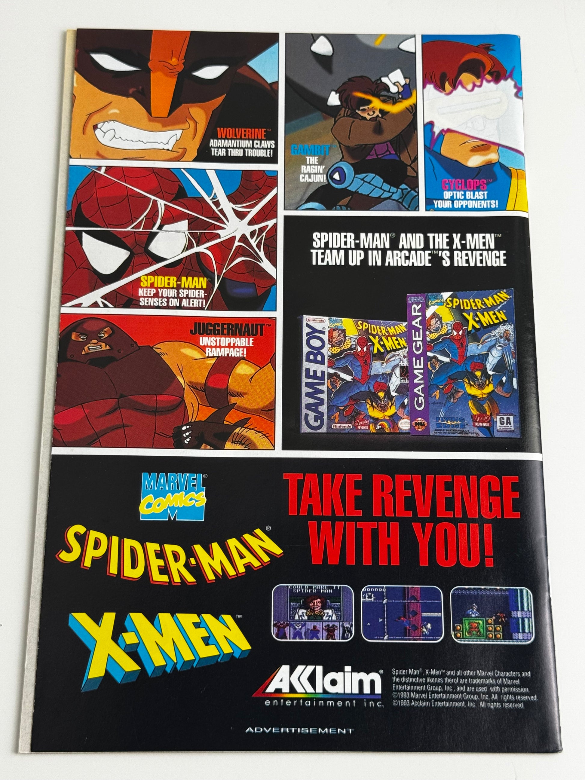 1994 - Uncanny X-Men, Vol. 1 #310 Var. A - ...Show Me the Way to Go Home... - NM- - ENG 2