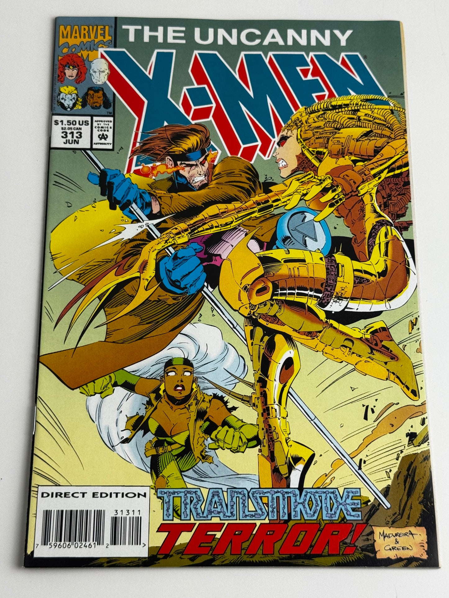 1994 - Uncanny X-Men, Vol. 1 #313 Var. A - Hands Across The Water - NM- - ENG 1