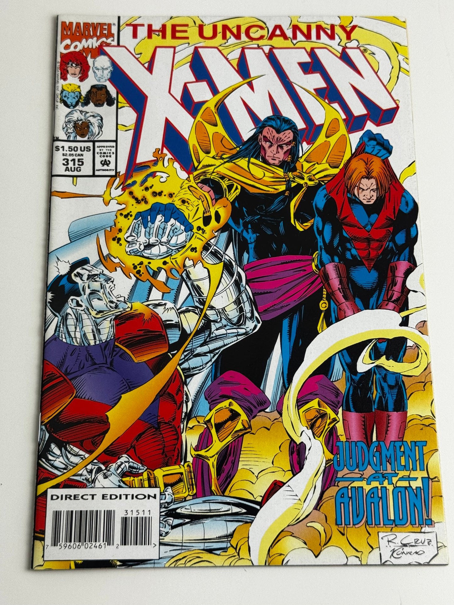 1994 - Uncanny X-Men, Vol. 1 #315 Var. A - Peers - NM- - ENG 1