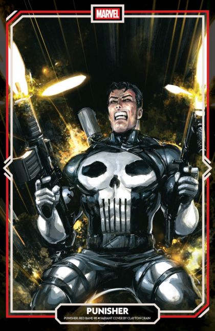 2025 - Punisher: Red Band #5 Cvr B Clayton Crain Var [Polybagged] - M - ENG