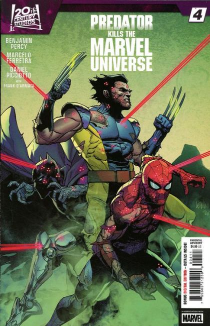 2025 - Predator Kills the Marvel Universe #4 Var. A - M - ENG
