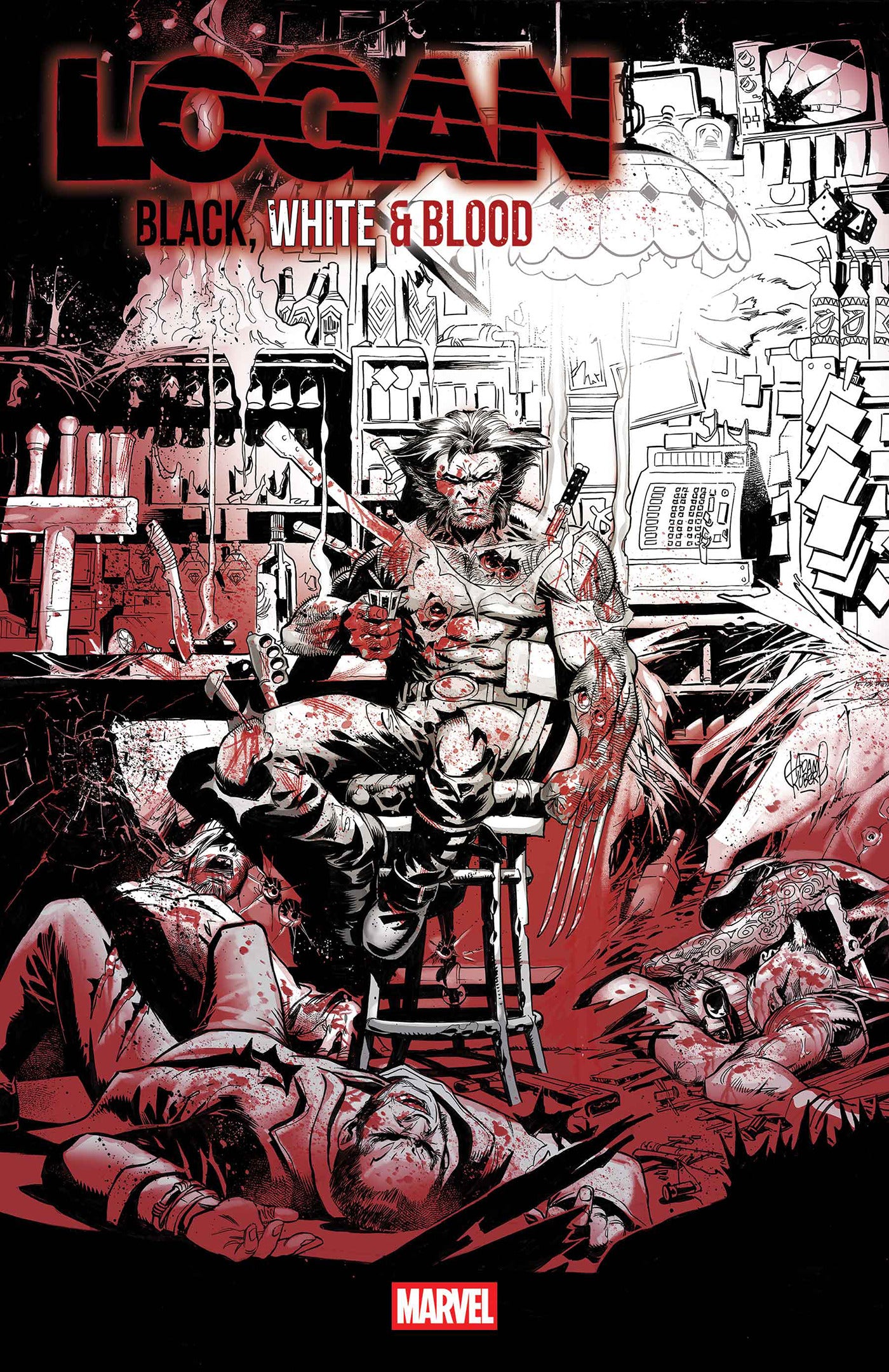 2025 - Logan: Black, White & Blood #1 Cvr B Adam Kubert Var - M - ENG 1