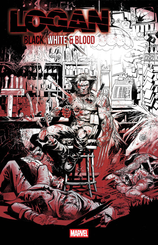 2025 - Logan: Black, White & Blood #1 Cvr B Adam Kubert Var - M - ENG 1