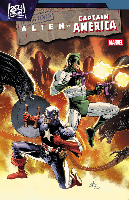 2025 - Alien Vs. Captain America #3 Cvr A Leinil Francis Yu - M - ENG 1