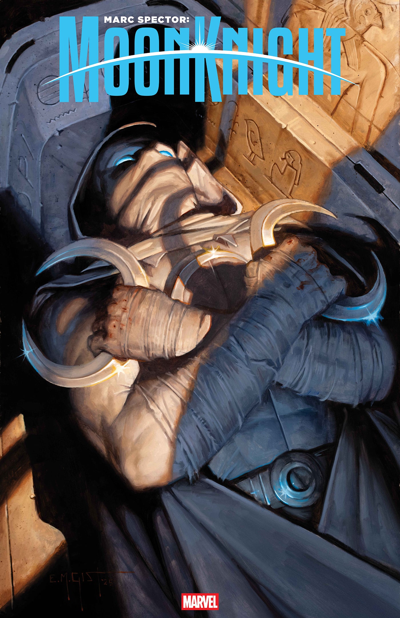 2025 - Marc Spector: Moon Knight #1 Cvr A E.M. Gist - M - ENG 1
