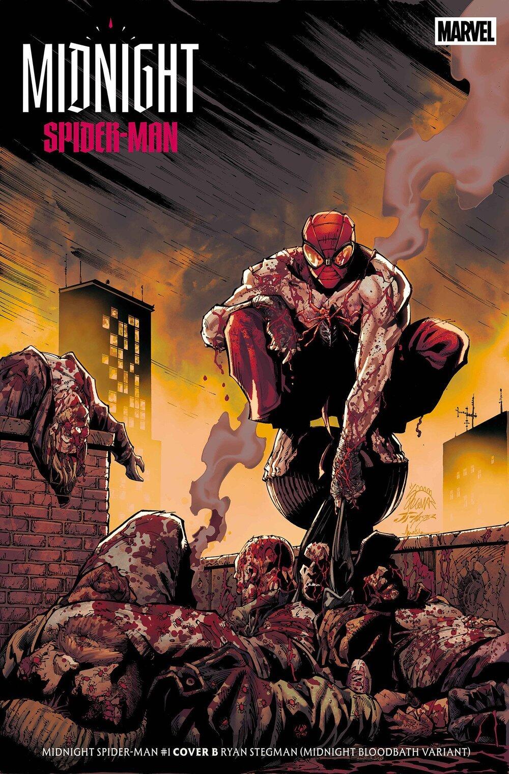 2026 - Midnight Spider-Man #1 Var. B - M - ENG - PROMO