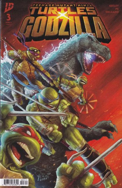 2026 - Teenage Mutant Ninja Turtles x Godzilla #3 Var. A - M - ENG - PRE-ORDER 1