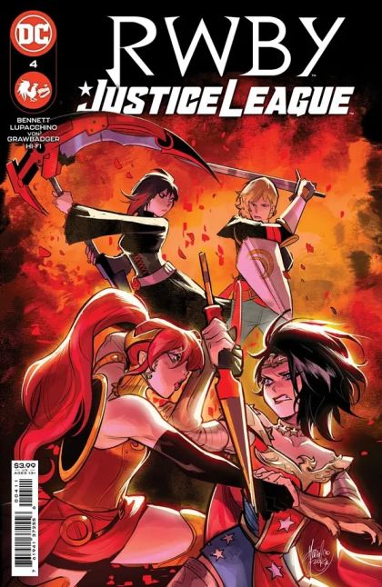 2021 - RWBY / Justice League #4 Var. A - M - ENG - PRE-ORDER 1
