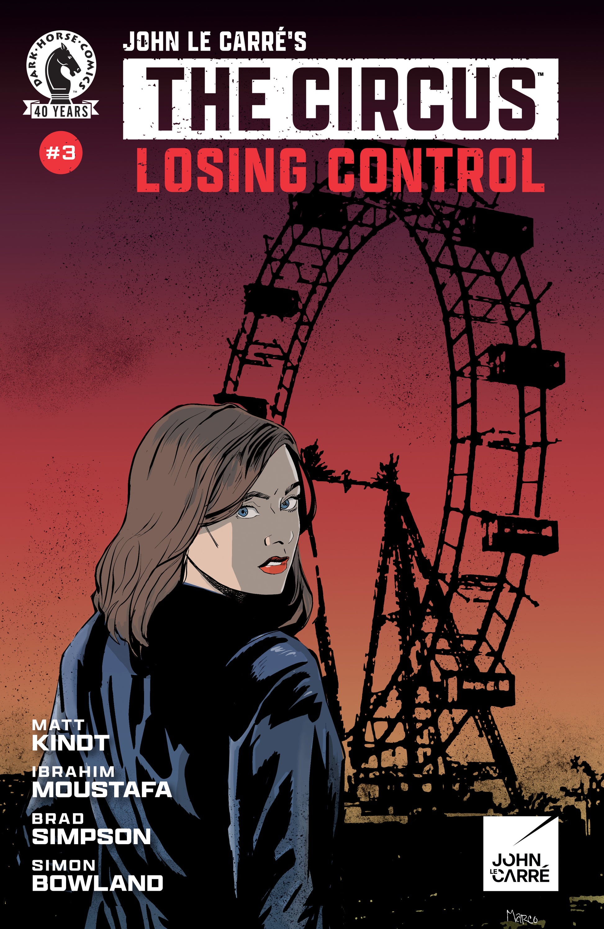 2025 - John Le Carre'S: The Circus - Losing Control #3 Cvr A Maro Finnegan Var - M - ENG 1
