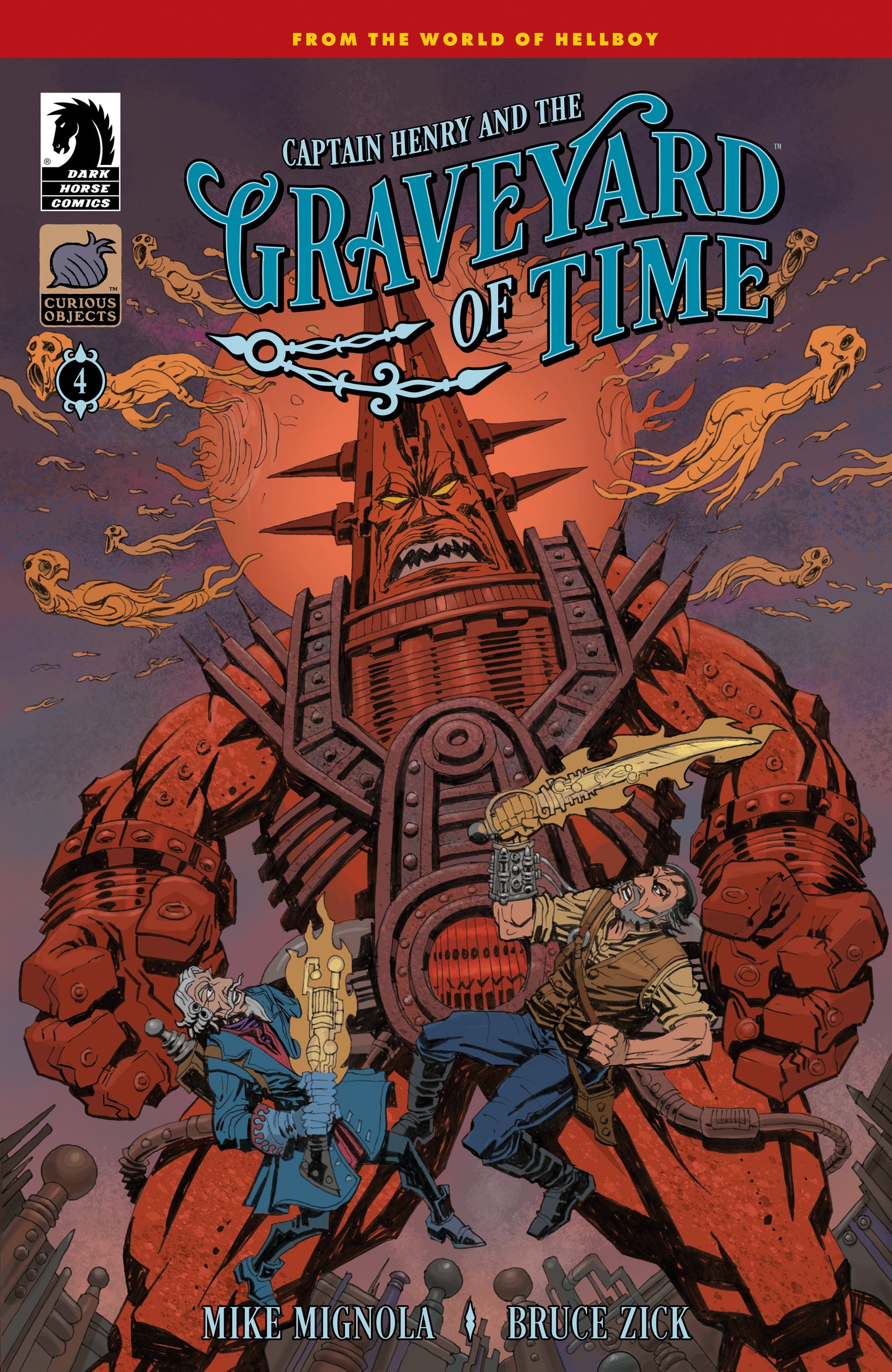 2025 - Captain Henry And The Graveyard Of Time #4 Cvr A Bruce Zick - M - ENG 1